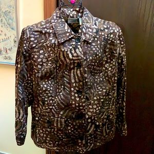 Chico’s short jacket, size 2